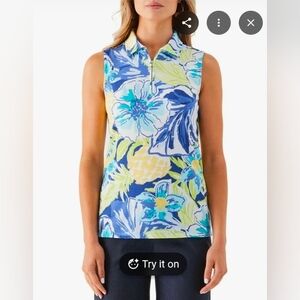 Rafaella Women's Tops Rafaella Soft Sleeveless Zipper Fashion Top